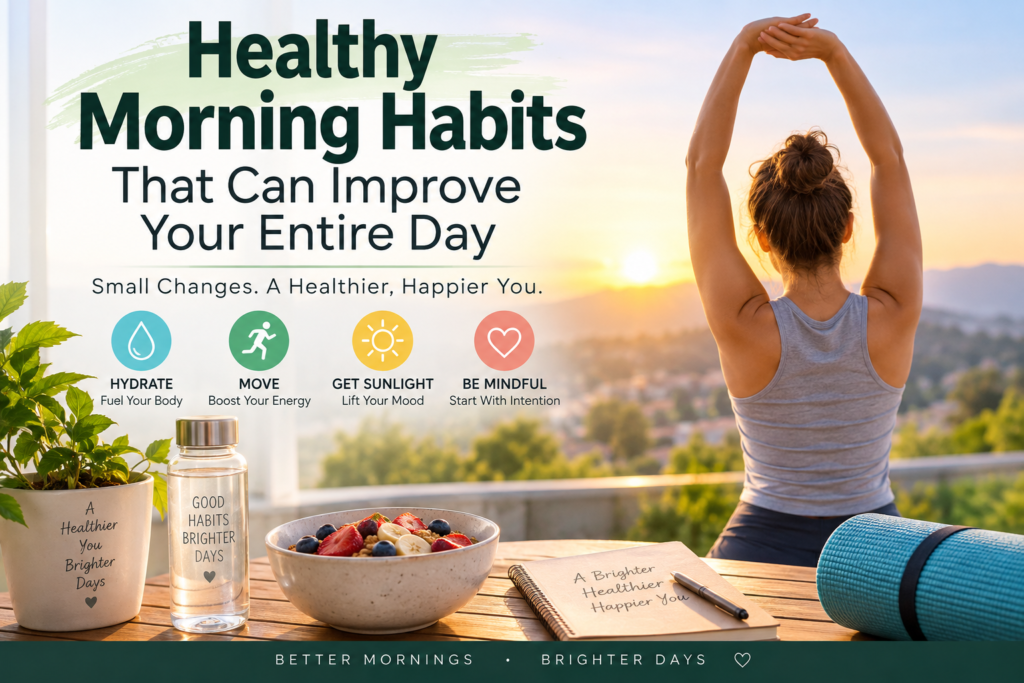 10 healthy morning habits that can improve your entire day
