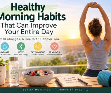10 healthy morning habits that can improve your entire day